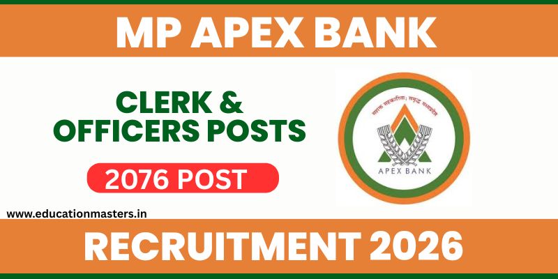 MP Apex Bank Recruitment 2026